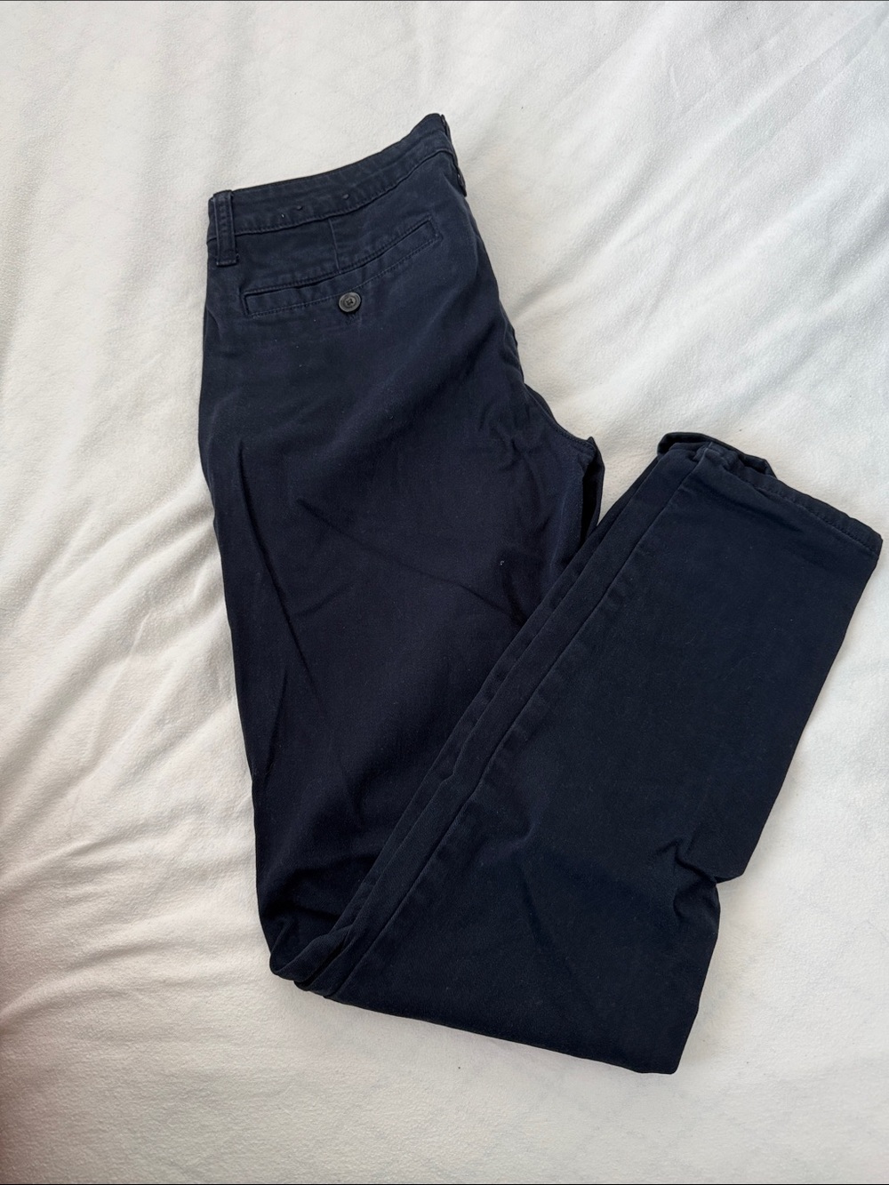 American Eagle Outfitters Men's Dark Navy Chino Pants
